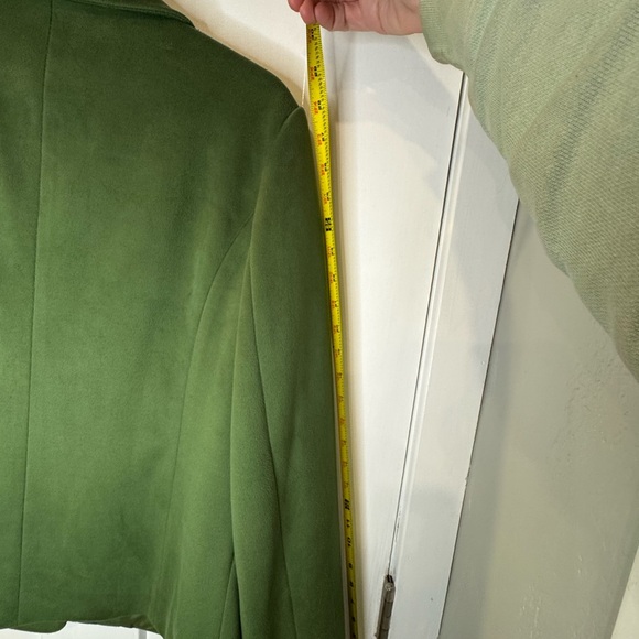 Elegant Green Women's Blazer size 99 or in US XXL - Picture 9 of 12